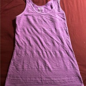 Mossimo Supply Co. Lavender Textured Tank Top